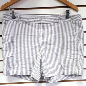 Cotton striped shorts 14